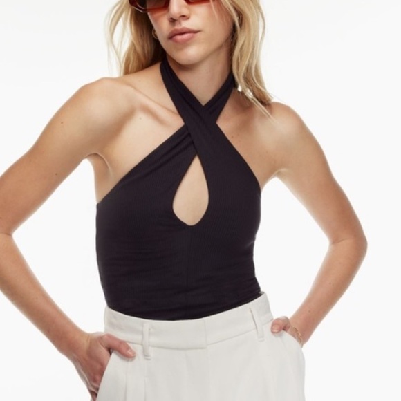 Wilfred Tops - Aritzia Wilfred NWT “bay” halter top
